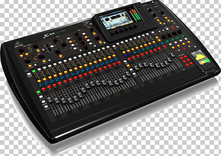 Digital Mixing Console Audio Mixers BEHRINGER X32 PNG, Clipart, Audio, Audio Equipment, Audio Mixers, Electronics, Midas Consoles Free PNG Download