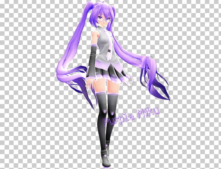 Purple Hatsune Miku Wig MikuMikuDance Violet PNG, Clipart, Action Figure, Anime, Art, Character, Color Free PNG Download