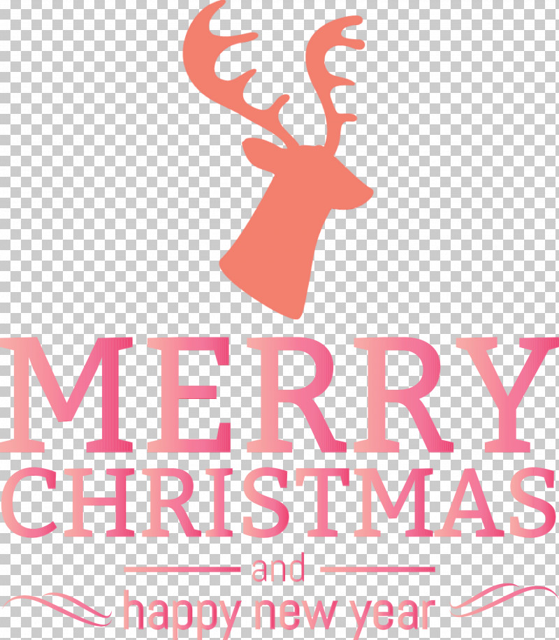 Reindeer PNG, Clipart, Antler, Deer, Happy New Year, Line, Logo Free PNG Download