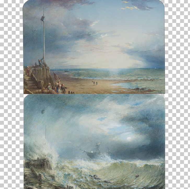 Watercolor Painting Seascape Art PNG, Clipart, Art, Beach, Cloud, En Plein Air, Fine Art Free PNG Download