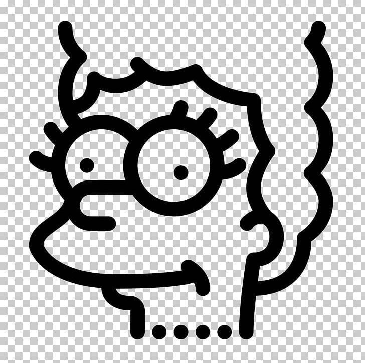 Marge Simpson Maggie Simpson Lisa Simpson Homer Simpson Computer Icons PNG, Clipart, Area, Black And White, Computer Font, Download, Encapsulated Postscript Free PNG Download