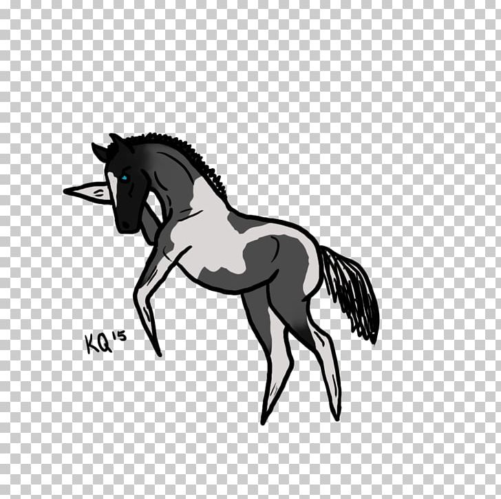 Mane Foal Mustang Stallion Colt PNG, Clipart, Black, Black And White, Bridle, Cartoon, Drawing Free PNG Download