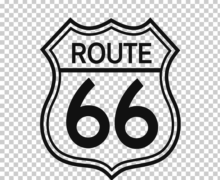 U.S. Route 66 Interstate 40 Road PNG, Clipart, Area, Black, Black And White, Brand, Clip Art Free PNG Download