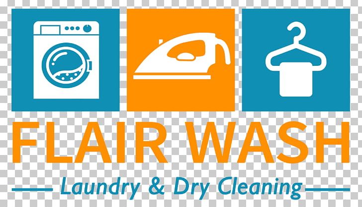 Logo Flair Wash Laundry & Dry Cleaning Brand PNG, Clipart, Amp, Area, Blue, Cleaning, Clothes Iron Free PNG Download