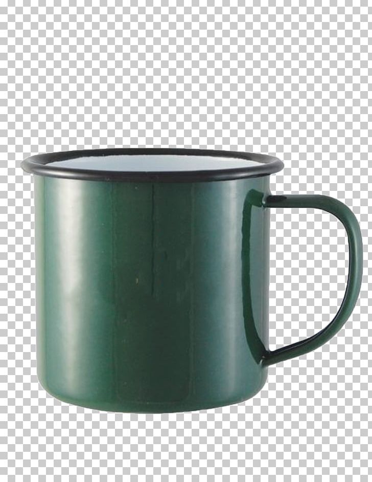 Mug Coffee Cup Vitreous Enamel Ceramic Green PNG, Clipart, Black, Blue, Bluegreen, Ceramic, Coffee Cup Free PNG Download