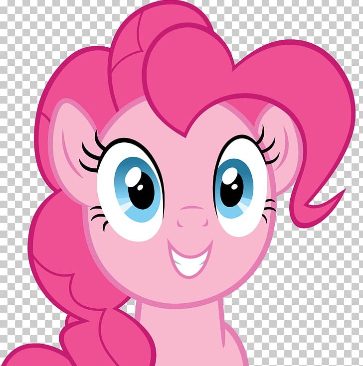 Pinkie Pie Pony Rainbow Dash Fluttershy Cupcake PNG, Clipart, Cartoon, Cupcake, Ear, Eye, Face Free PNG Download