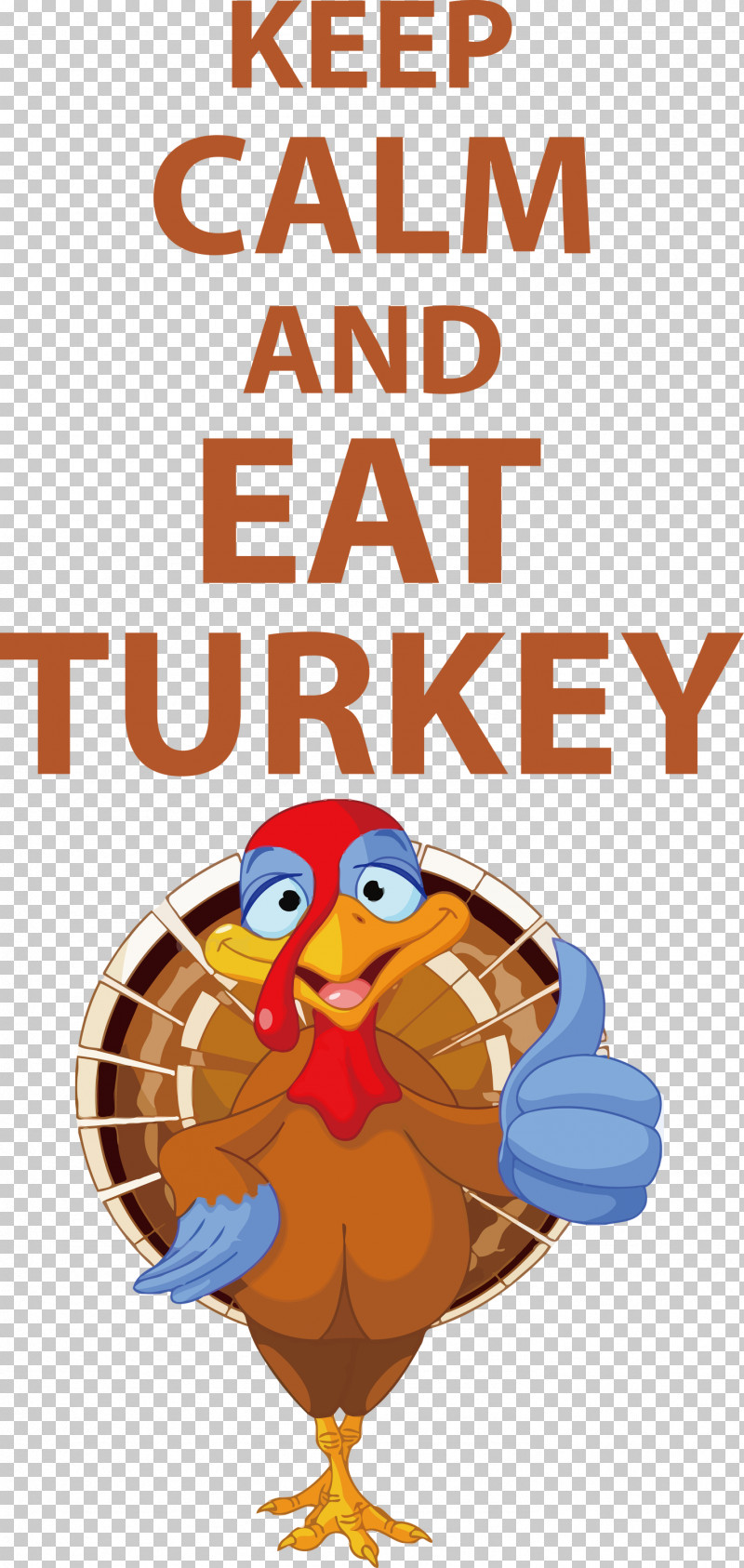 Eat Turkey Keep Calm Thanksgiving PNG, Clipart, Beak, Biology, Birds, Cartoon, Keep Calm Free PNG Download