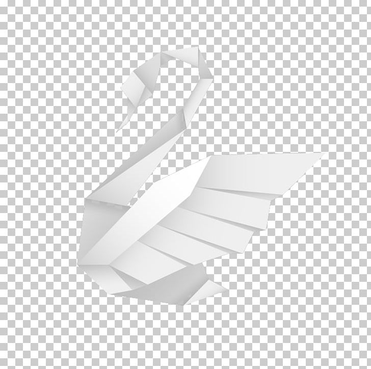 Cygnini Paper White Origami PNG, Clipart, Adobe Illustrator, Angle, Animals, Black And White, Cygnini Free PNG Download
