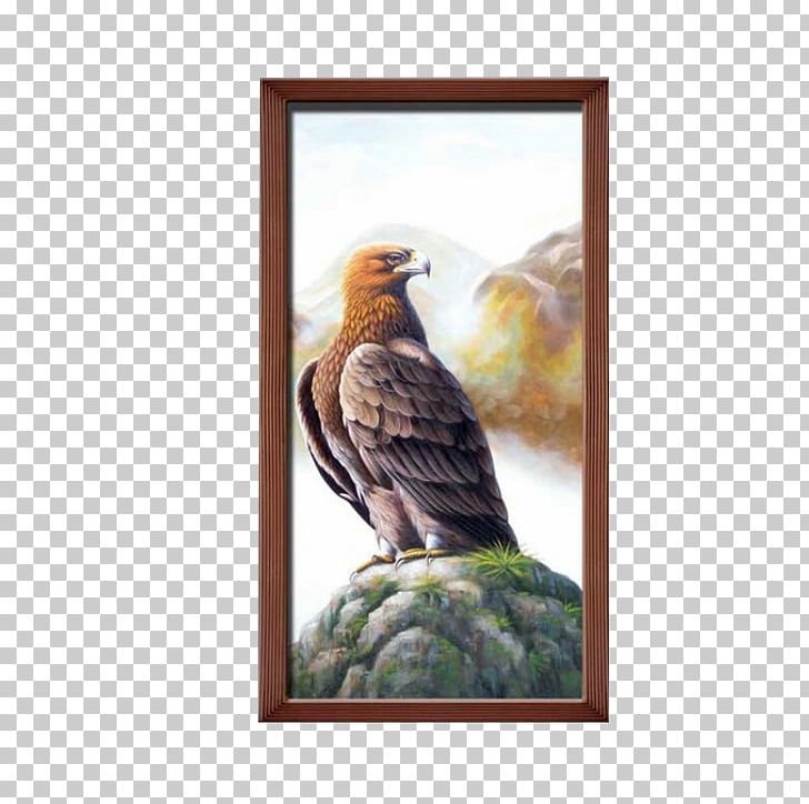 Oil Painting Ink Wash Painting PNG, Clipart, Animals, Art, Beak, Bird, Birdandflower Painting Free PNG Download