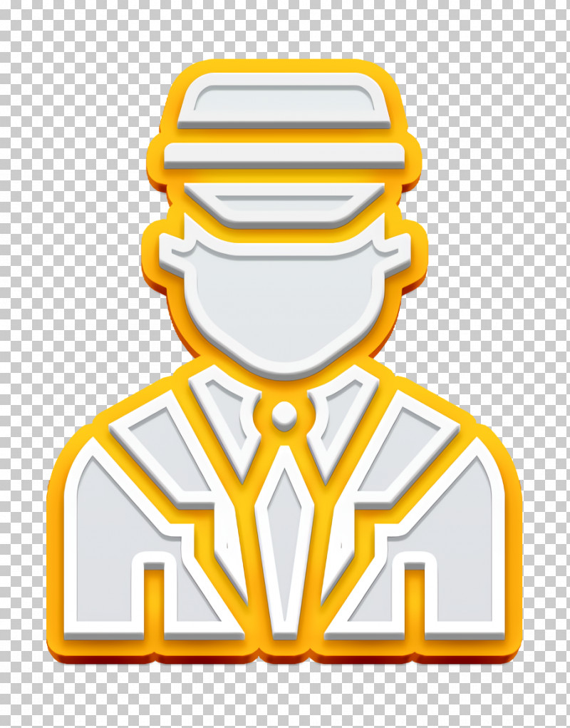 Chauffeur Icon Jobs And Occupations Icon PNG, Clipart, Chauffeur Icon, Jobs And Occupations Icon, Logo, Sticker, Yellow Free PNG Download