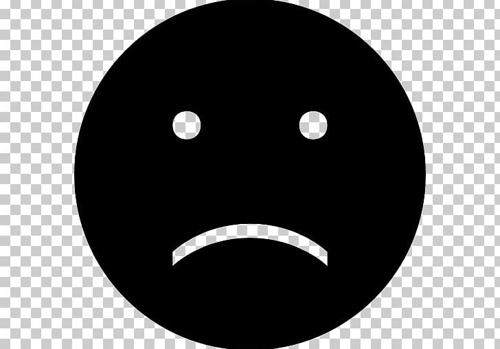 Emoticon Smiley Sadness Computer Icons PNG, Clipart, Angle, Black, Black And White, Blackface, Circle Free PNG Download
