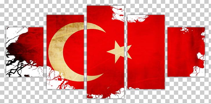Flag Of Turkey Painting Rise Of Political Islam In Turkey PNG, Clipart, Brand, Canvas, Computer, Computer Wallpaper, Flag Free PNG Download