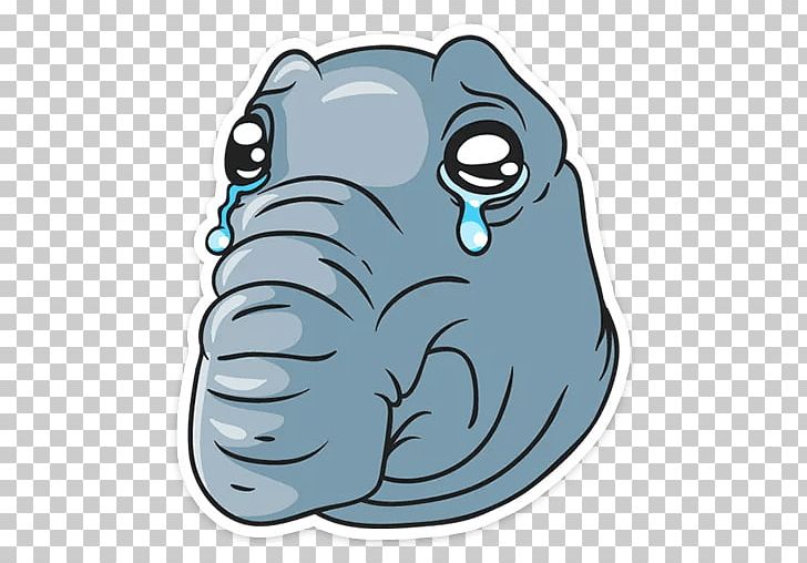 Homunculus Loxodontus Sticker Telegram PNG, Clipart, Carnivoran, Dog Like Mammal, Download, Fictional Character, Head Free PNG Download