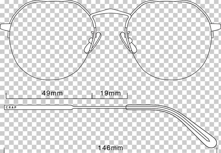 Sunglasses Goggles PNG, Clipart, Angle, Area, Black And White, Circle, Diagram Free PNG Download