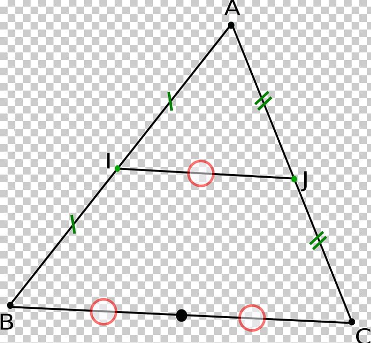 Triangle Théorème Des Milieux Midpoint Theorem Line Segment PNG, Clipart, Angle, Area, Art, Circle, Conjecture Free PNG Download