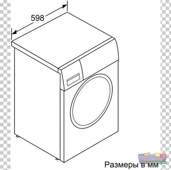 Washing Machines Clothes Dryer Efficient Energy Use Robert Bosch GmbH PNG, Clipart, Angle, Area, Bosch, Clothes Dryer, Drawing Free PNG Download