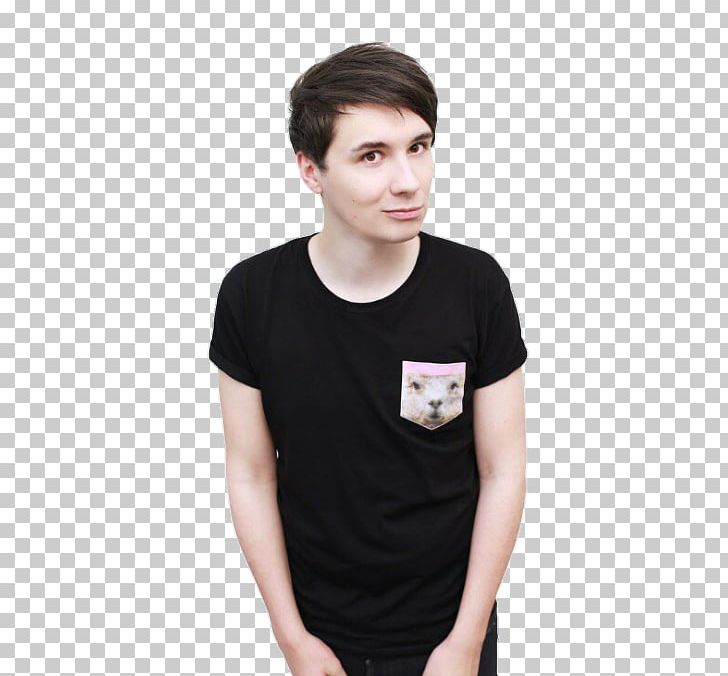 Phil Lester T-shirt Dan And Phil YouTuber PNG, Clipart, Black, Clothing, Dan And Phil, Dan Howell, Daniel Howell Free PNG Download