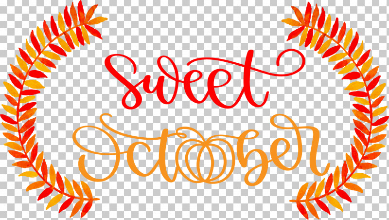 Sweet October October Autumn PNG, Clipart, Autumn, Fall, Geometry, Line, Logo Free PNG Download