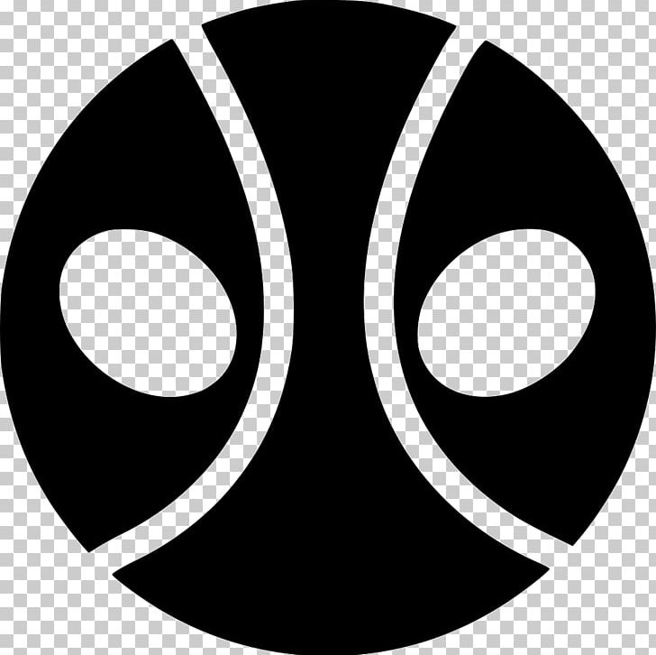Deadpool Computer Icons PNG, Clipart, Black, Black And White, Circle, Computer Icons, Deadpool Free PNG Download