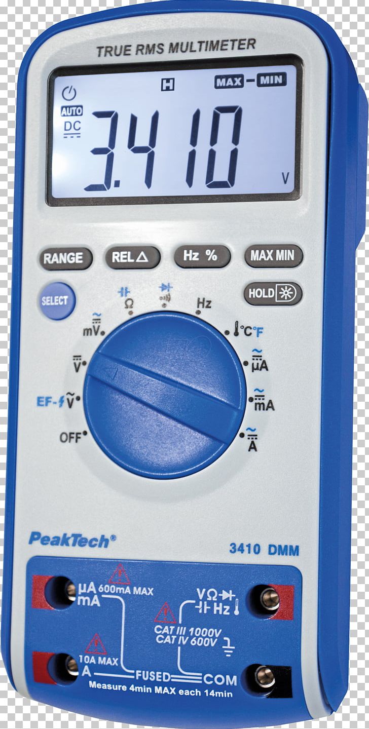 Digital Multimeter True RMS Converter Fluke Corporation Electronics PNG, Clipart, Analogmultimeter, Digital, Display Device, Electric Potential Difference, Electronics Free PNG Download