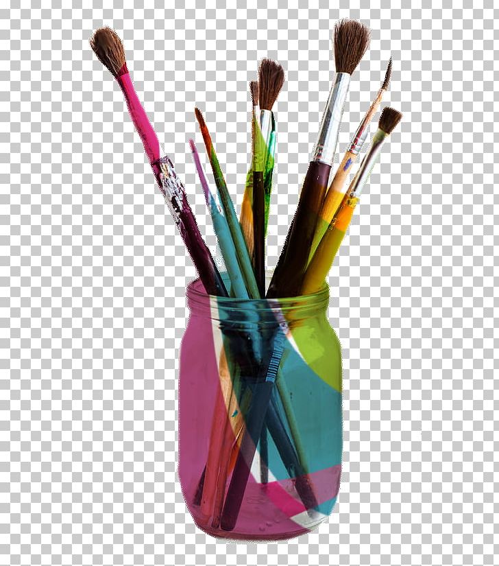 Vase Make-Up Brushes Cosmetics Product PNG, Clipart, Brush, Cosmetics, Makeup Brushes, Pencil, Vase Free PNG Download