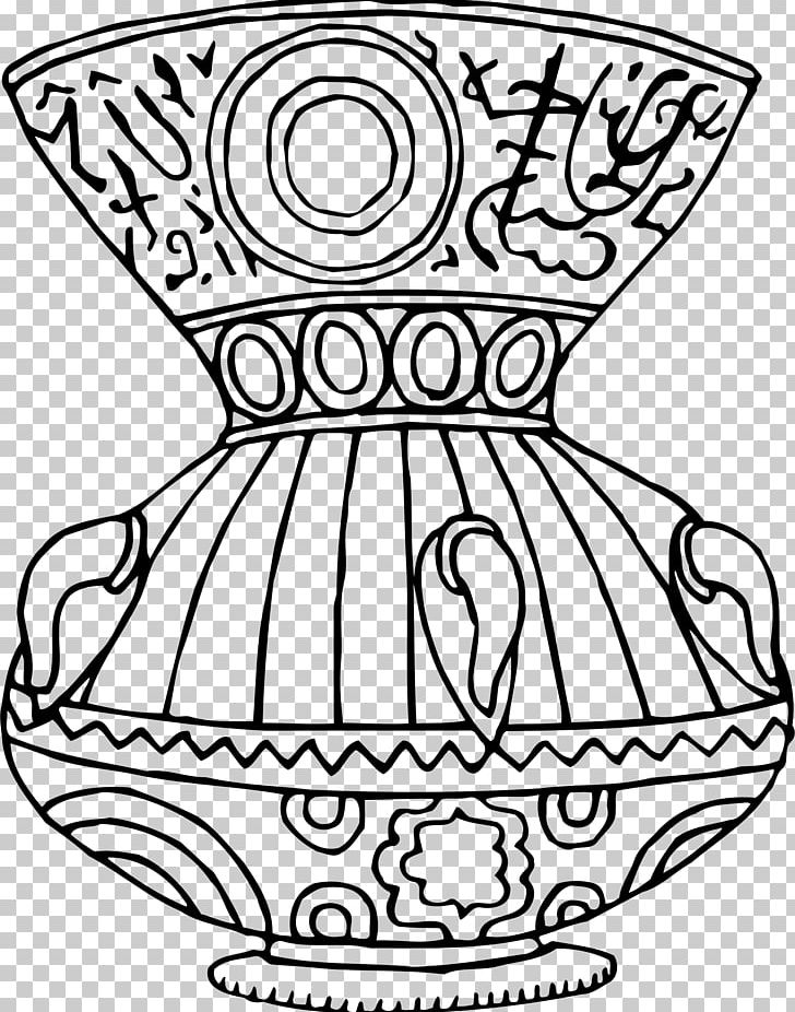Line Art Vase Drawing PNG, Clipart, Art, Black And White, Color, Decorative Arts, Drawing Free PNG Download