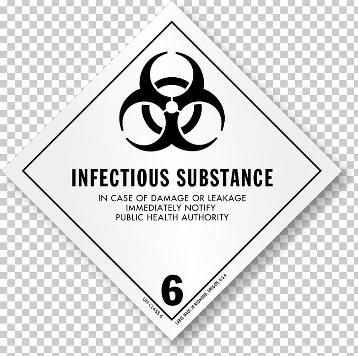 Dangerous Goods Chemical Substance HAZMAT Class 6 Toxic And Infectious Substances Biological Hazard Infection PNG, Clipart, Area, Biohazard, Brand, Chemical Substance, Combustibility And Flammability Free PNG Download