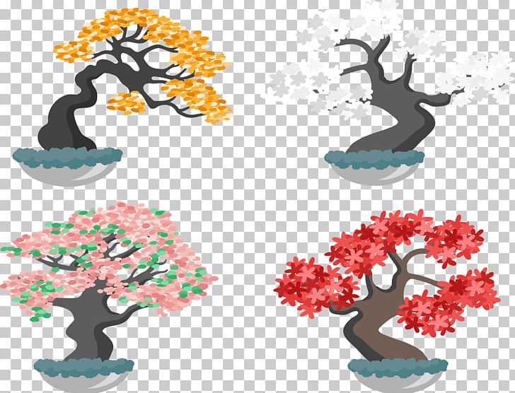 Bonsai Plant Euclidean Tree PNG, Clipart, Art, Beautiful Vector, Beauty, Beauty Salon, Bonsai Free PNG Download