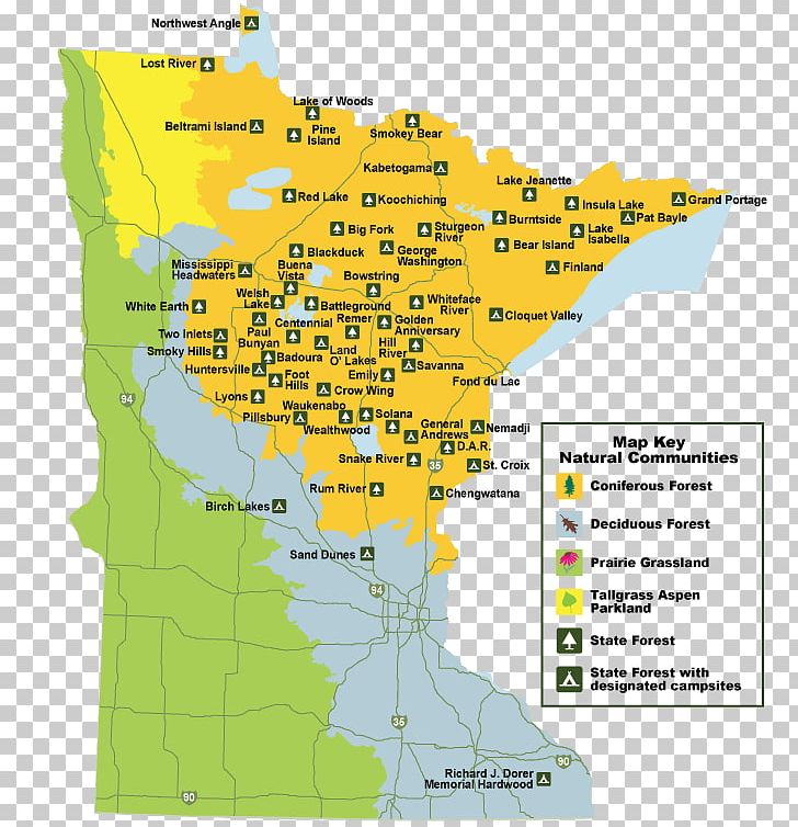 Chengwatana State Forest Pillsbury State Forest Minnesota Department Of Natural Resources Superior National Forest PNG, Clipart, Area, Diagram, Ecoregion, Elevation, Forest Free PNG Download