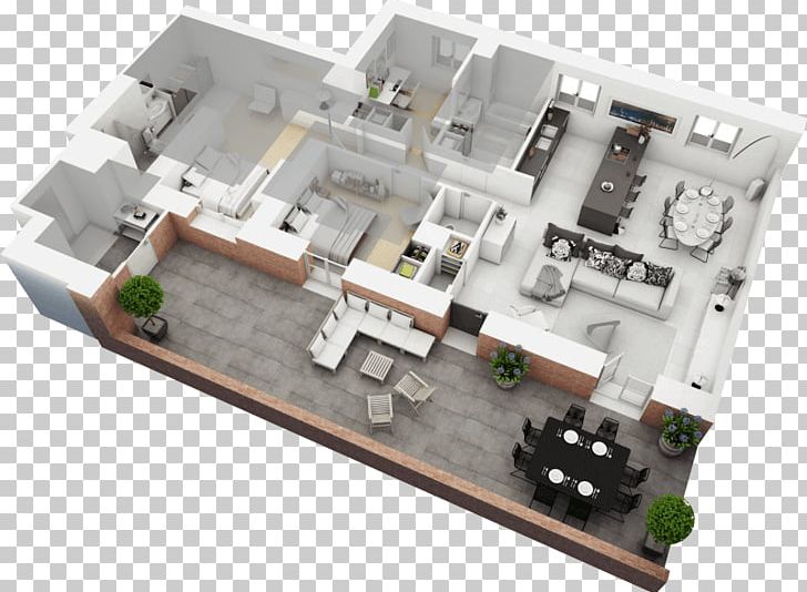 3D Floor Plan House Plan PNG, Clipart, 3 D, 3d Floor Plan, Architecture, Balcony, Bedroom Free PNG Download