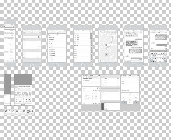Website Wireframe Mobile App Template IOS Mobile Web PNG, Clipart, Angle, Cell Phone, Interface, Iphone, Material Free PNG Download