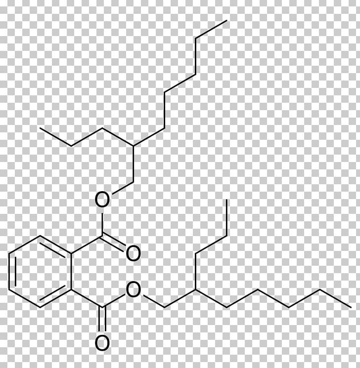 DPHP Dioctyl Terephthalate 2-Propylheptanol Plasticizer PNG, Clipart, Angle, Area, Benzene, Black And White, Child Free PNG Download