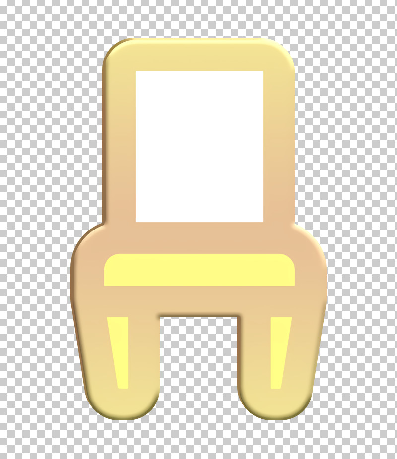 Chair Icon Furniture Icon PNG, Clipart, Chair Icon, Furniture Icon, Meter, Rectangle, Yellow Free PNG Download