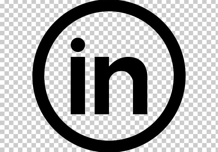 Computer Icons LinkedIn Social Media PNG, Clipart, Area, Black And White, Brand, Button, Circle Free PNG Download