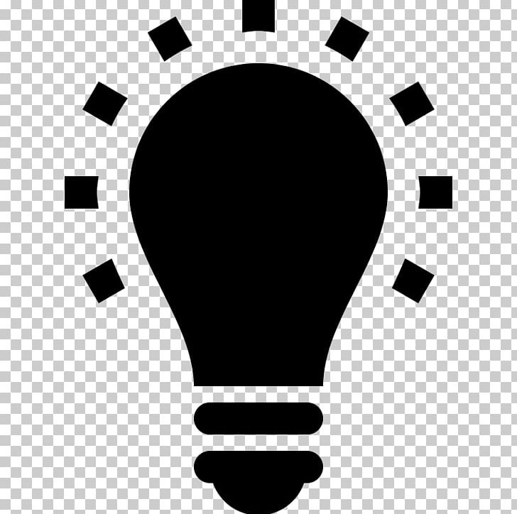 Incandescent Light Bulb Computer Icons PNG, Clipart, Black, Black And White, Brand, Bulb, Circle Free PNG Download