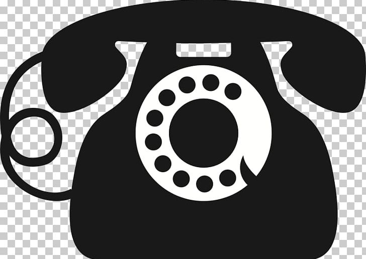 Rotary Dial Telephone Call Home & Business Phones PNG, Clipart, Black, Black And White, Candlestick Telephone, Circle, Home Business Phones Free PNG Download
