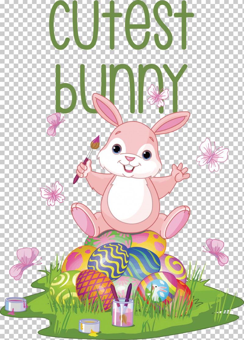 Cutest Bunny Bunny Easter Day PNG, Clipart, Bunny, Cartoon, Christmas Day, Cutest Bunny, Easter Basket Free PNG Download