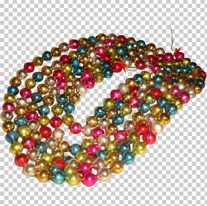 Glass Beadmaking Garland Christmas Pearl PNG, Clipart, Bead, Beads, Bracelet, Christmas, Christmas Garland Free PNG Download