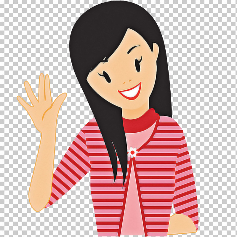 Cartoon Finger Gesture Forehead Lip PNG, Clipart, Black Hair, Cartoon, Finger, Forehead, Gesture Free PNG Download