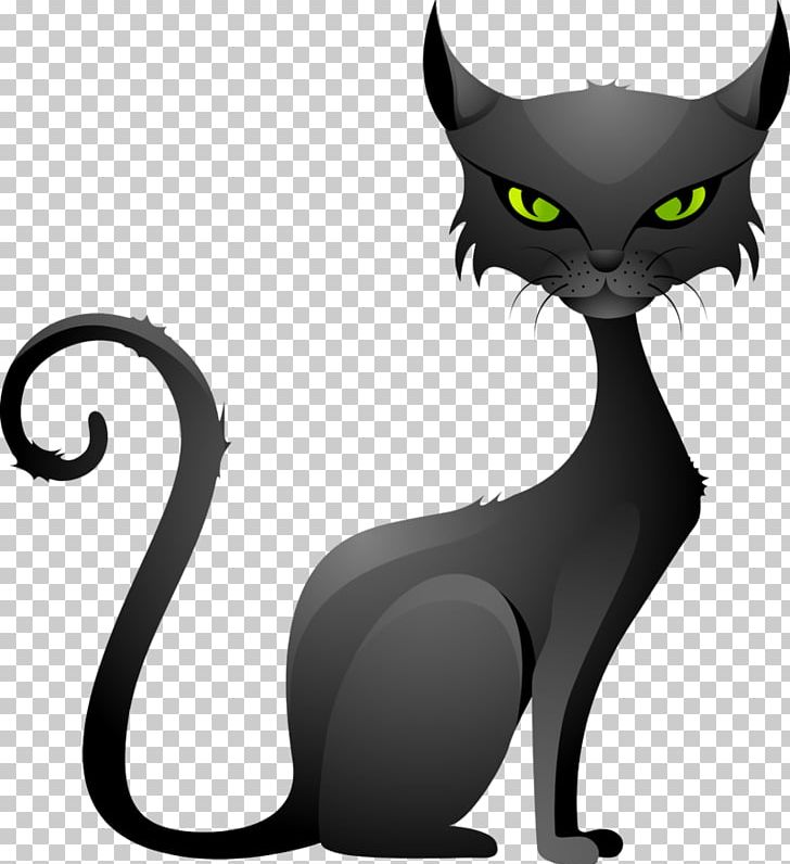 Black Cat Kitten Korat Whiskers PNG, Clipart, Animals, Carnivoran, Cartoon, Cat Like Mammal, Claw Free PNG Download