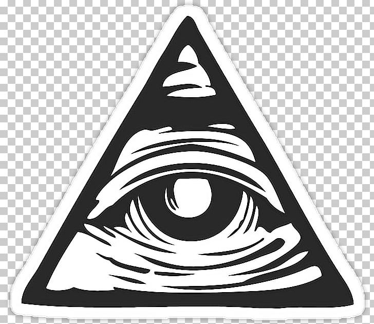 Eye Of Providence Illuminati T-shirt Symbol PNG, Clipart, All Seeing Eye, Area, Black And White, Clothing, Color Free PNG Download