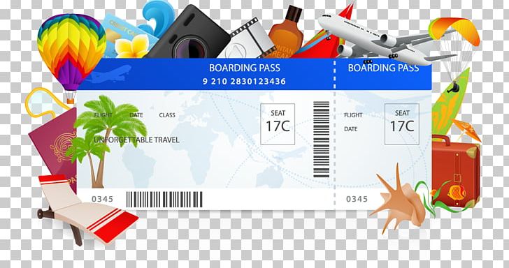 Flight Airplane Aircraft Boarding Pass Airline Ticket PNG, Clipart, Boarding, Brand, Color, Creative, Creative Ads Free PNG Download