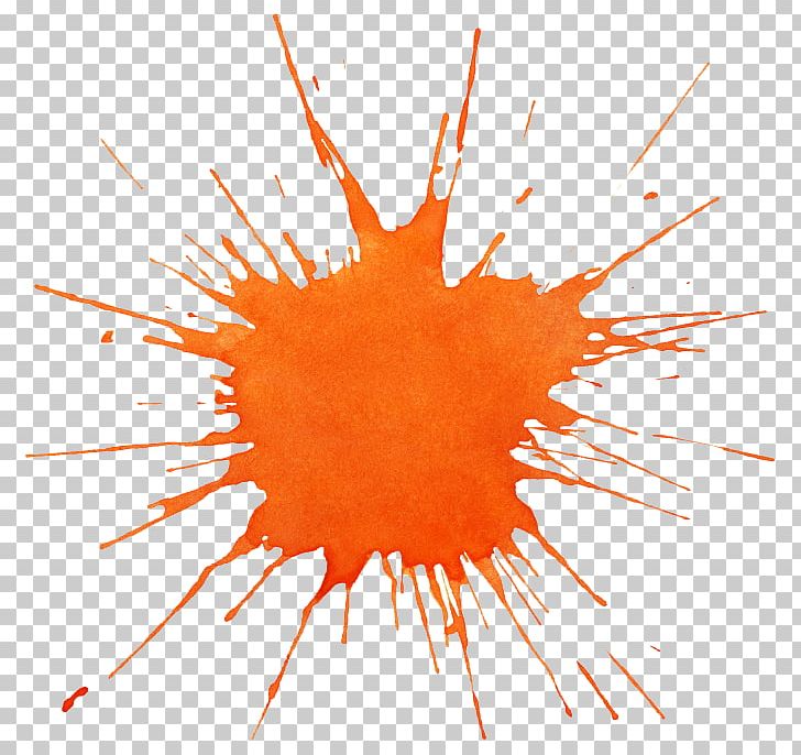 Watercolor Painting Orange Splash PNG, Clipart, Art, Battle Park Paintball, Brush, Circle, Color Free PNG Download