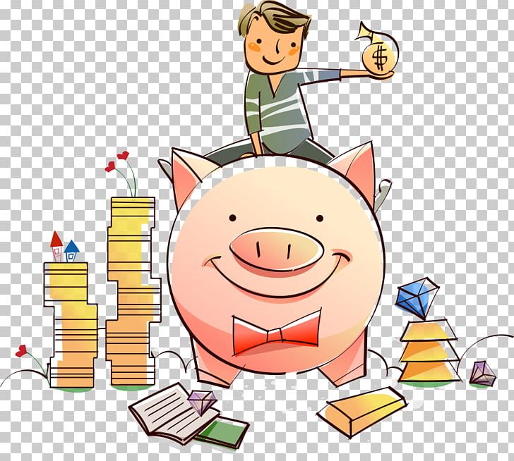 Domestic Pig Cartoon Piggy Bank PNG, Clipart, Animals, Bank, Boy, Boy  Vector, Bullion Free PNG Download