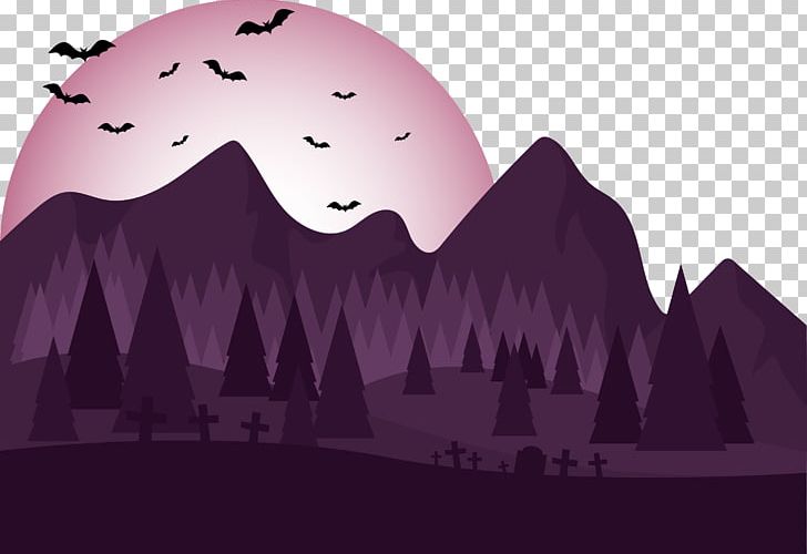 Euclidean Night Illustration PNG, Clipart, Computer Wallpaper, Download, Halloween Night, Happy Birthday Vector Images, Magenta Free PNG Download