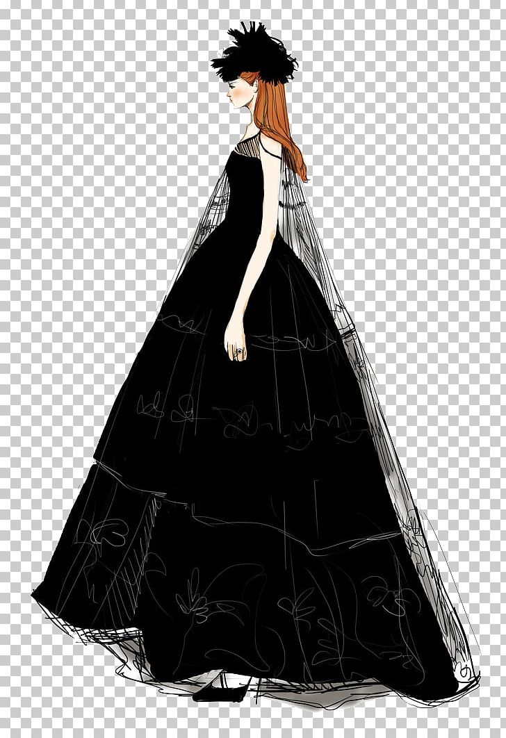 Formal Wear Drawing Wedding Dress PNG, Clipart, Clothing, Contemporary Western Wedding Dress, Costume Design, Designer, Dress Free PNG Download