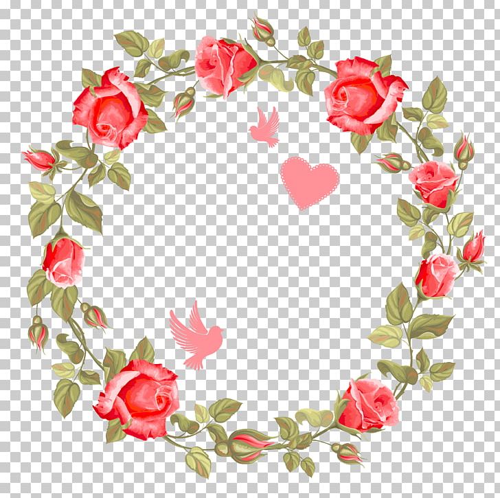 Beautiful Red Roses Ring PNG, Clipart, Bird, Birds, Cut Flowers, Design, Encapsulated Postscript Free PNG Download