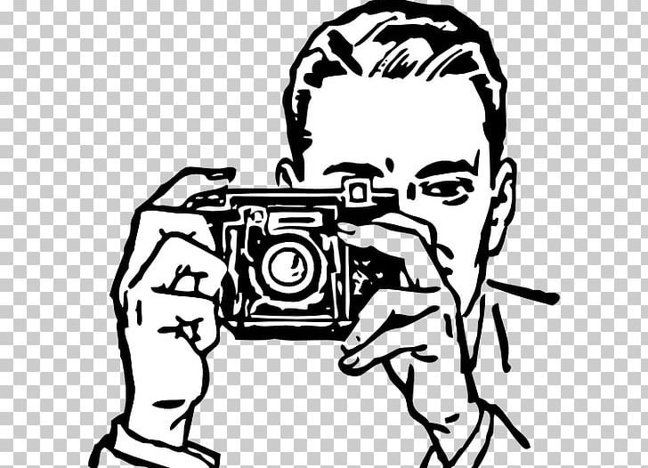 Photographic Film Camera Photography PNG, Clipart, Art, Artwork, Black And White, Camera, Cartoon Free PNG Download