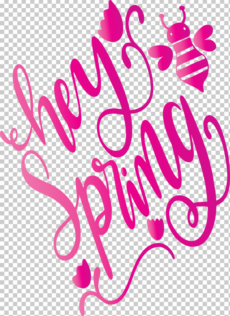 Hello Spring Spring PNG, Clipart, Calligraphy, Hello Spring, Magenta, Pink, Spring Free PNG Download