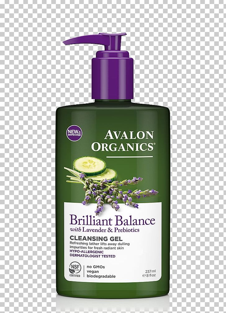 Cleanser Avalon Organics Lavender Luminosity FACIAL CLEASNING GEL Organic Food Lotion PNG, Clipart, Cleanser, Facial, Gel, Liquid, Lotion Free PNG Download